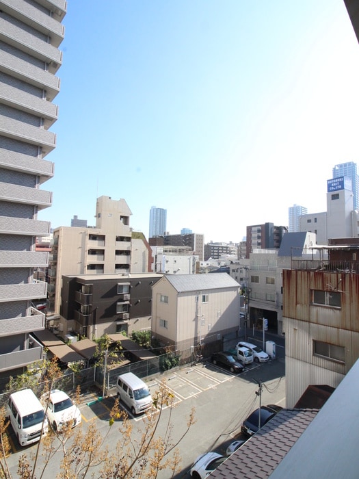 室内からの展望 サンクチュアリ北梅田