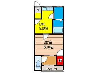 間取図 大宝出雲井ハイツ