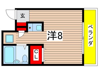 間取図 ハイツ天神