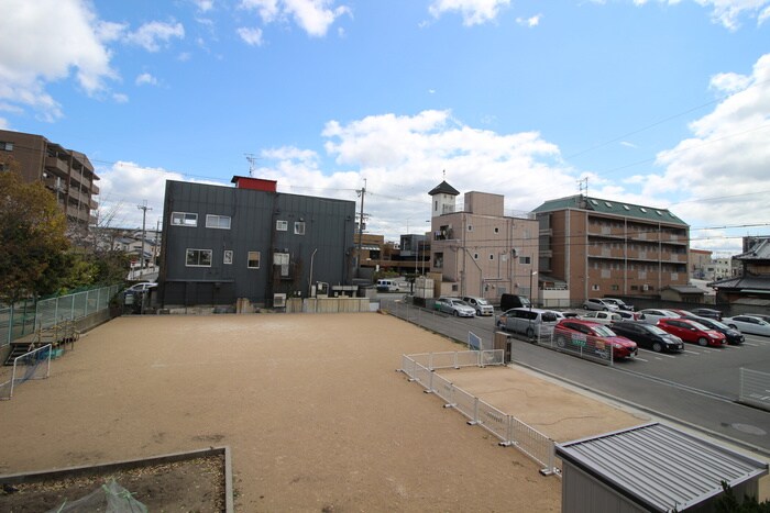 室内からの展望 ハイツ天神