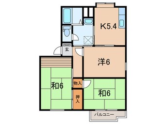 間取図 キララハイツ