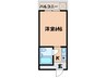 アイシス服部 1Kの間取り