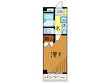 フリックコート下祗園の間取図