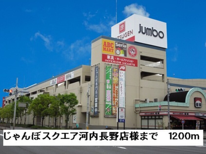 じゃんぼスクエア河内長野店(ショッピングセンター/アウトレットモール)まで1200m ビサイド・アヴェニュー