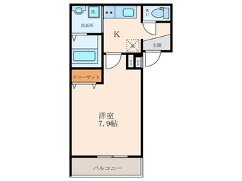 間取図 フジパレス大物駅南Ⅲ番館