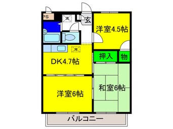 間取図 センチュリーハイツ