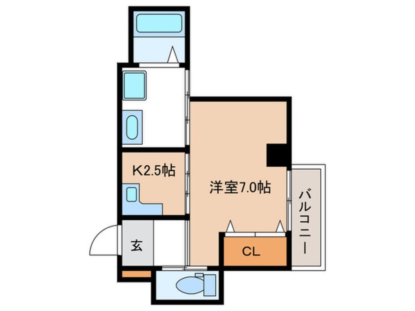 間取図 中央日進ビルA