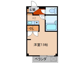 間取図 中央日進ビル