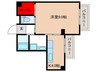 中央日進ビルA 1Kの間取り