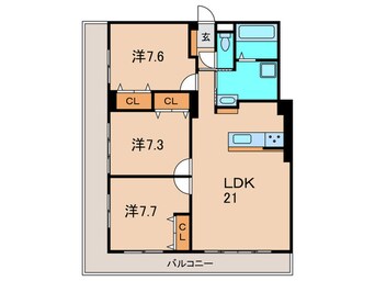 間取図 グランヴィラ－ジュ長寿ガ丘