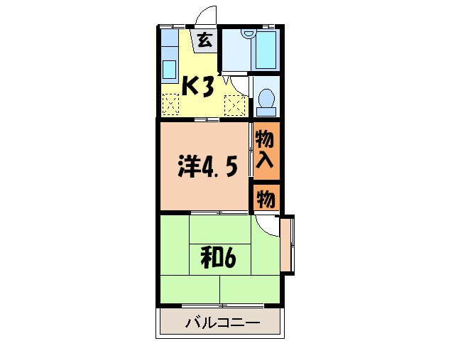 間取り図 メゾン池上１