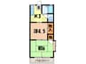 メゾン池上１ 2Kの間取り