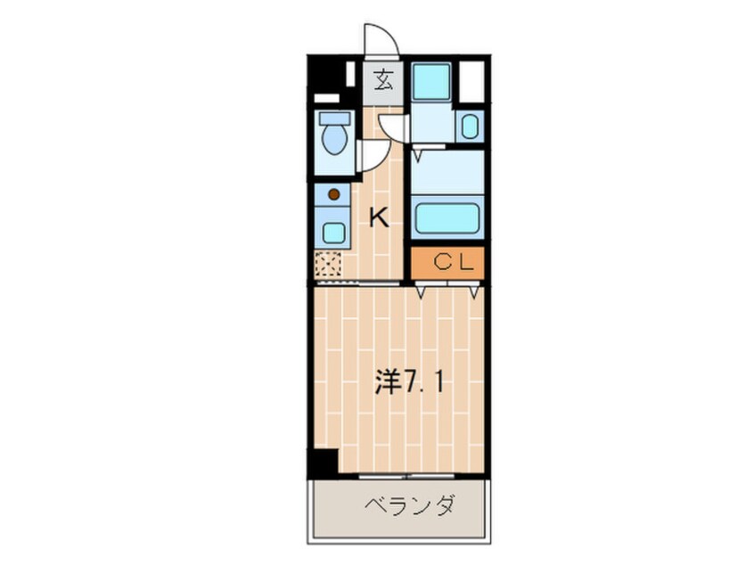 間取図 ＤｓＣｏｕｒｔ南新町