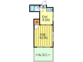 間取図 サンハイツ高井田