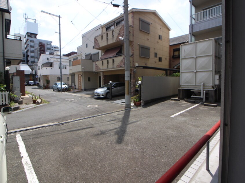 室内からの展望 サンハイツ高井田