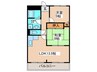 ハイツサングリーン 2LDKの間取り