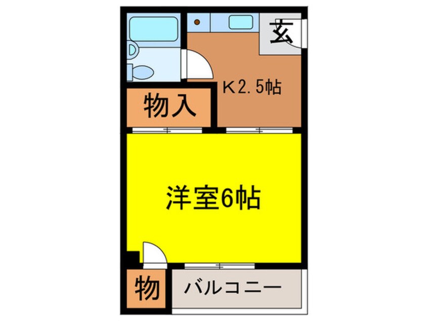 間取図 ｸﾞﾗﾝﾒｰﾙ平野