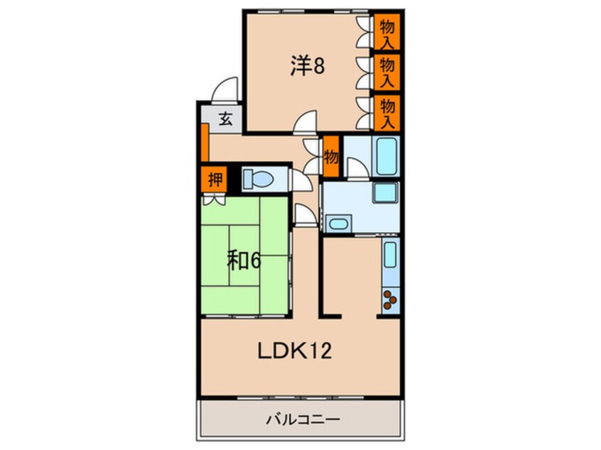 間取図 リアライズ垂水