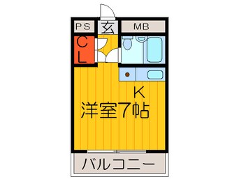 間取図 ヴィラ・ＯＶＩＬＡ