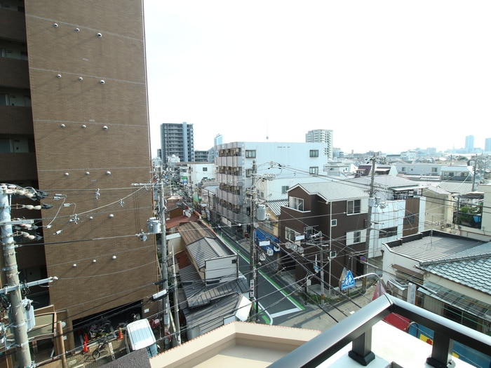 室内からの展望 門真グランドハイツ
