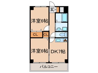 間取図 クオーレ名木