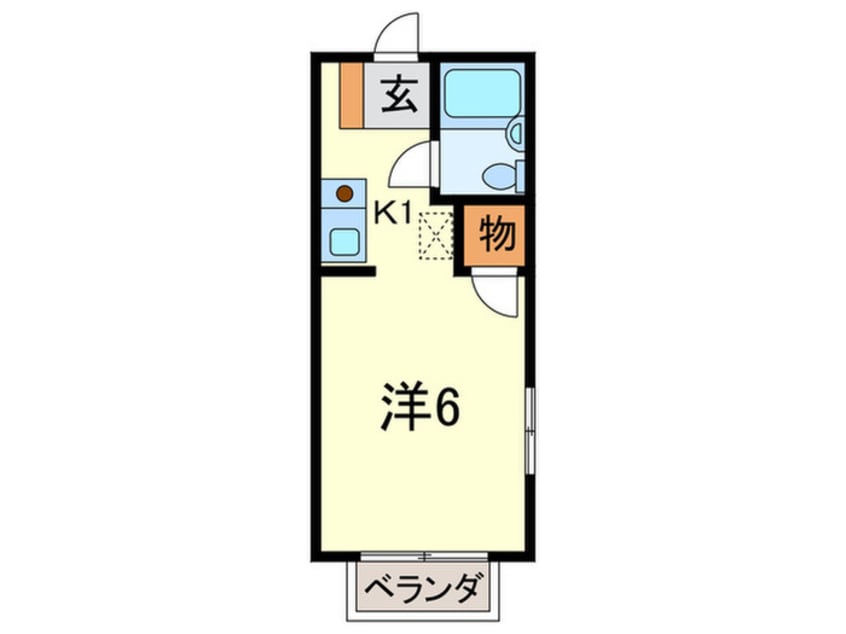 間取図 ルシェ－ル西宮