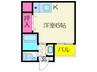 Ｃｏｌｌｅｃｔｉｏｎ阿倍野 1Rの間取り