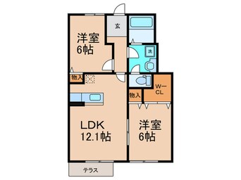 間取図 コウジィ－コ－トⅠ