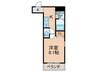 フジパレス今川駅東Ⅱ番館 1Kの間取り
