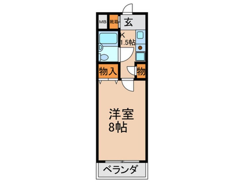 間取図 ナンソ－コ－ポ