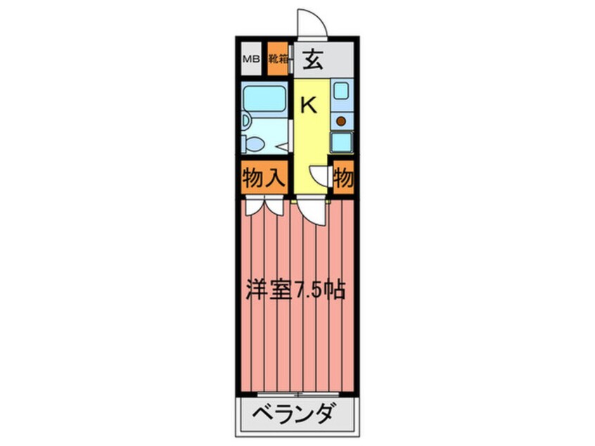 間取図 ナンソ－コ－ポ