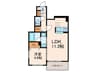 仮）八条源町プロジェクト 1LDKの間取り