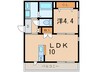 LOOP RESIDENCE 1LDKの間取り