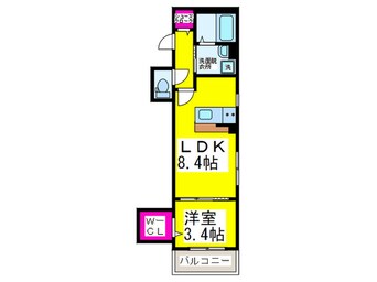 間取図 セジュール本町