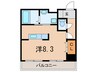 アンセルモ西明石 1Rの間取り