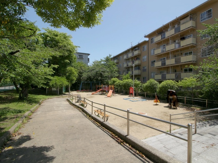 栗ケ丘公園(公園)まで323m サンハイツ中桜塚