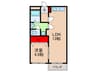 大宮マンション 1LDKの間取り