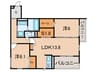 Nigawa Residence 2LDK+Sの間取り