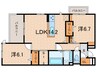 Nigawa Residence 2LDK+Sの間取り