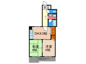 間取図 カステッロロッソ