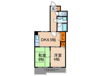 間取図 カステッロロッソ