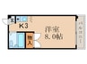 ヴィ－ヴル藤森 1Kの間取り