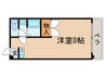 ヴィ－ヴル藤森 1Rの間取り
