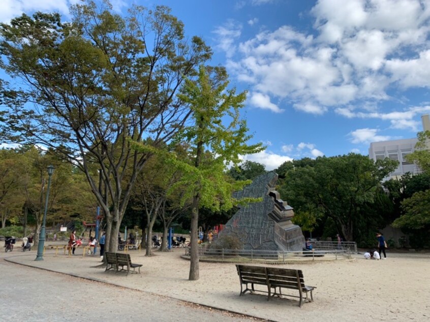 片山公園(公園)まで450m ルポ豊津