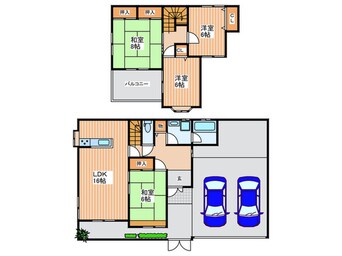 間取図 妙見坂7丁目戸建