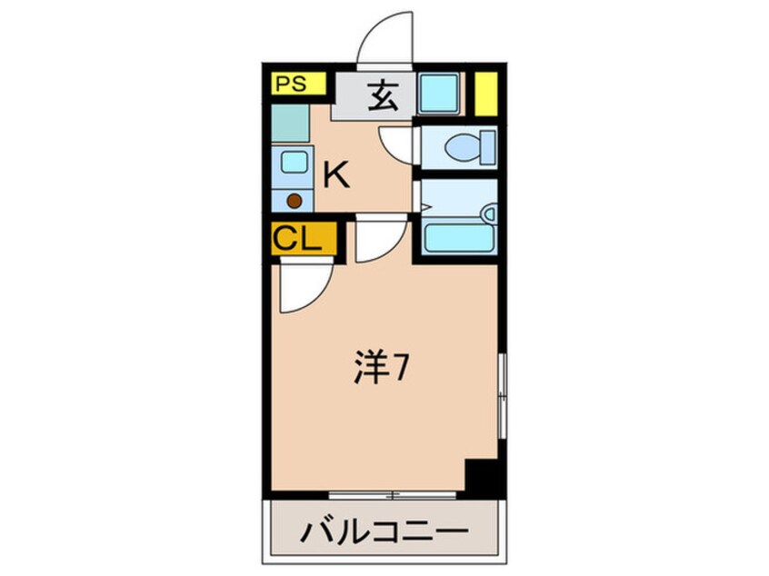 間取図 プリメ－ル松原