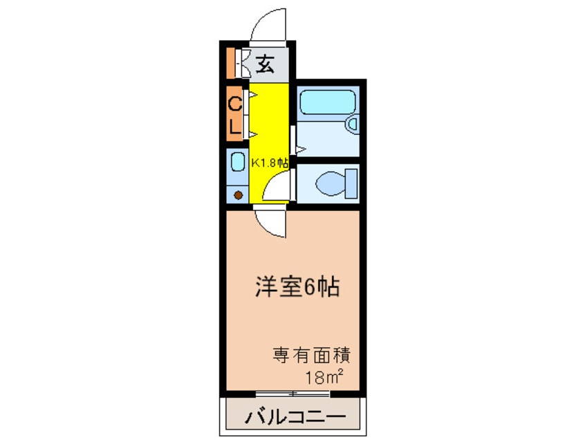 間取図 ソレイユ片山