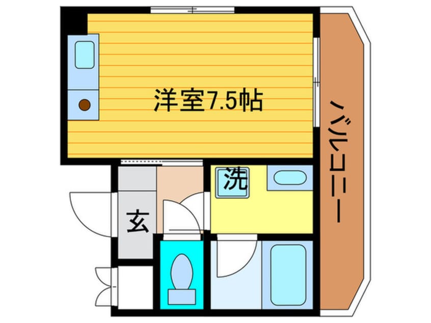 間取図 ダイヤ河原町