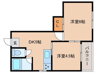 間取図 第２ハイツツイゲル