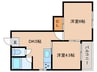 第２ハイツツイゲル 2DKの間取り